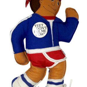 Shelley & Mom 1979 Runner Jogger Felt Plush RARE